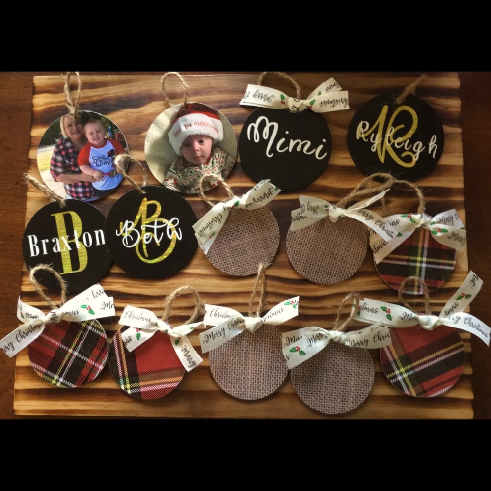 Personalized Christmas Ornaments